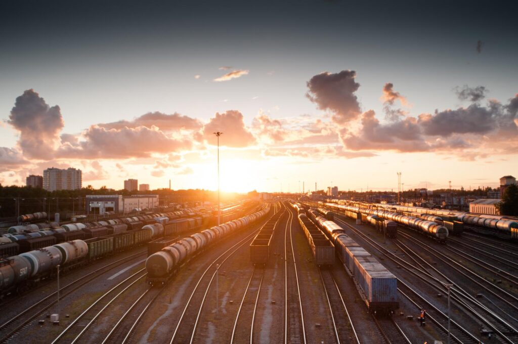 Trenes de carga de mercancía